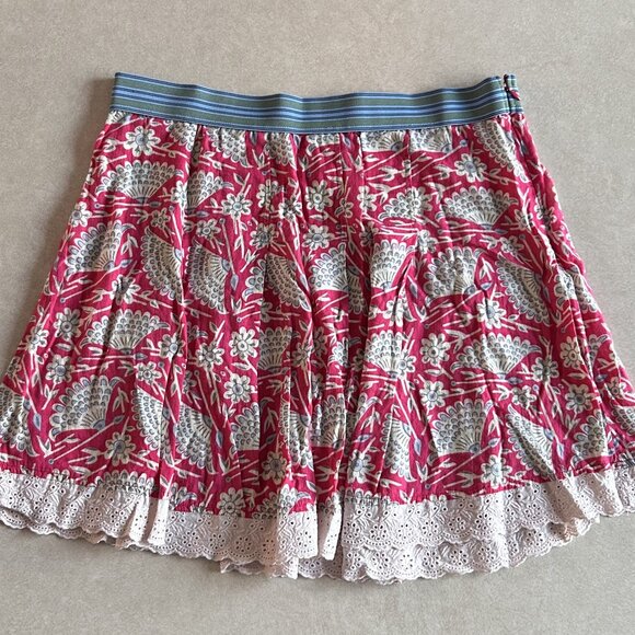 RARE 2000s Free People Fantastic Floral Elastic Skirt ASO Miley Stewart - Picture 4 of 8